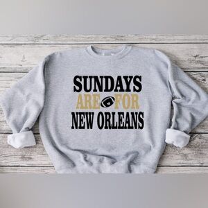 Sundays Are For New Orleans Crewneck